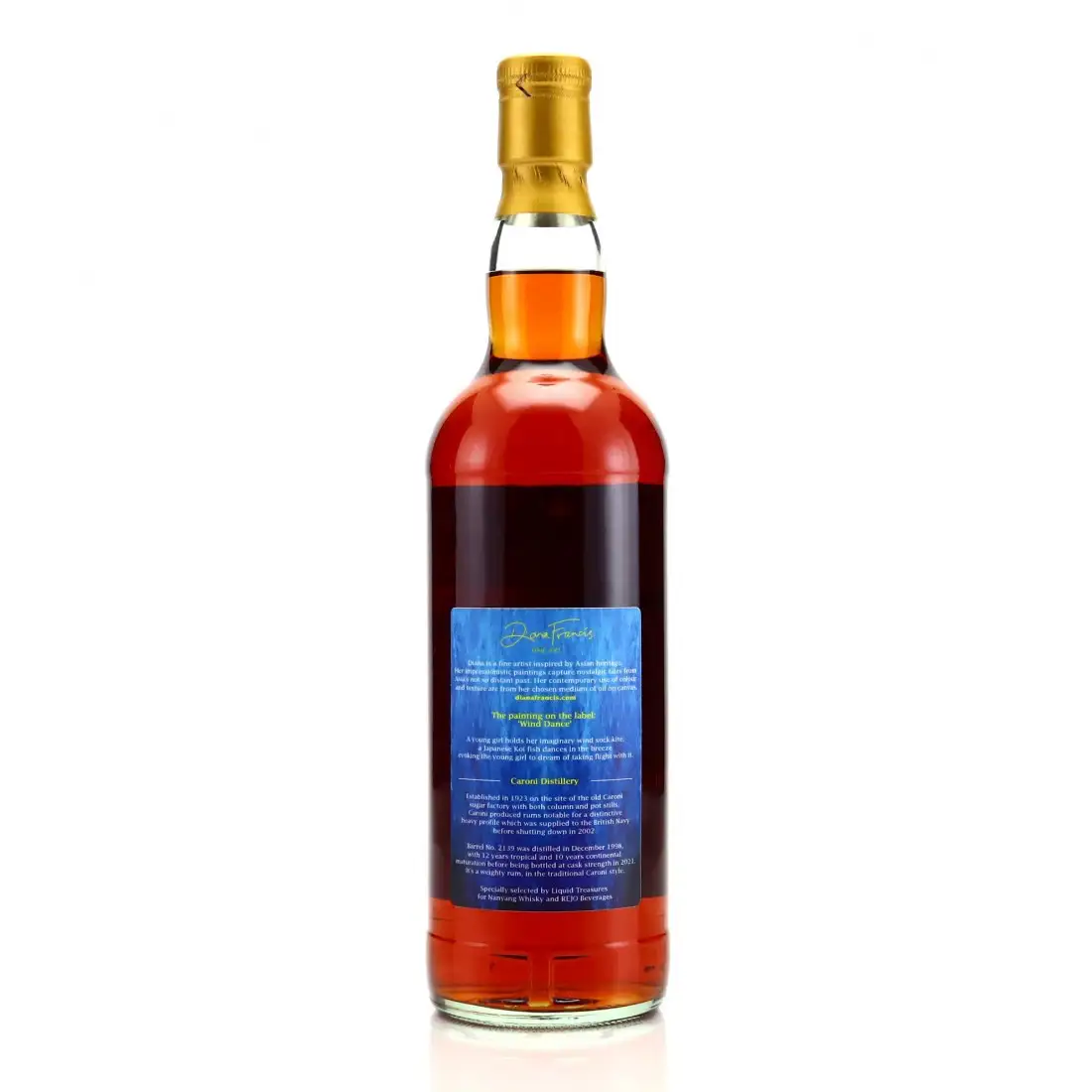 Hochauflösendes Bild von Liquid Treasures Caroni Rum Session No. 10 1998