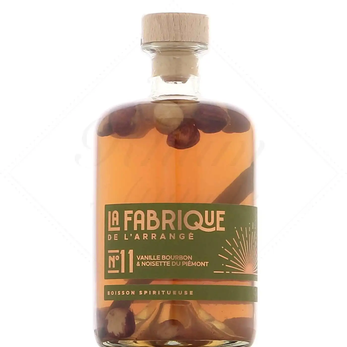 Bottle of Tricoche Spirits La Fabrique de l’Arrangé Vanille Noisette