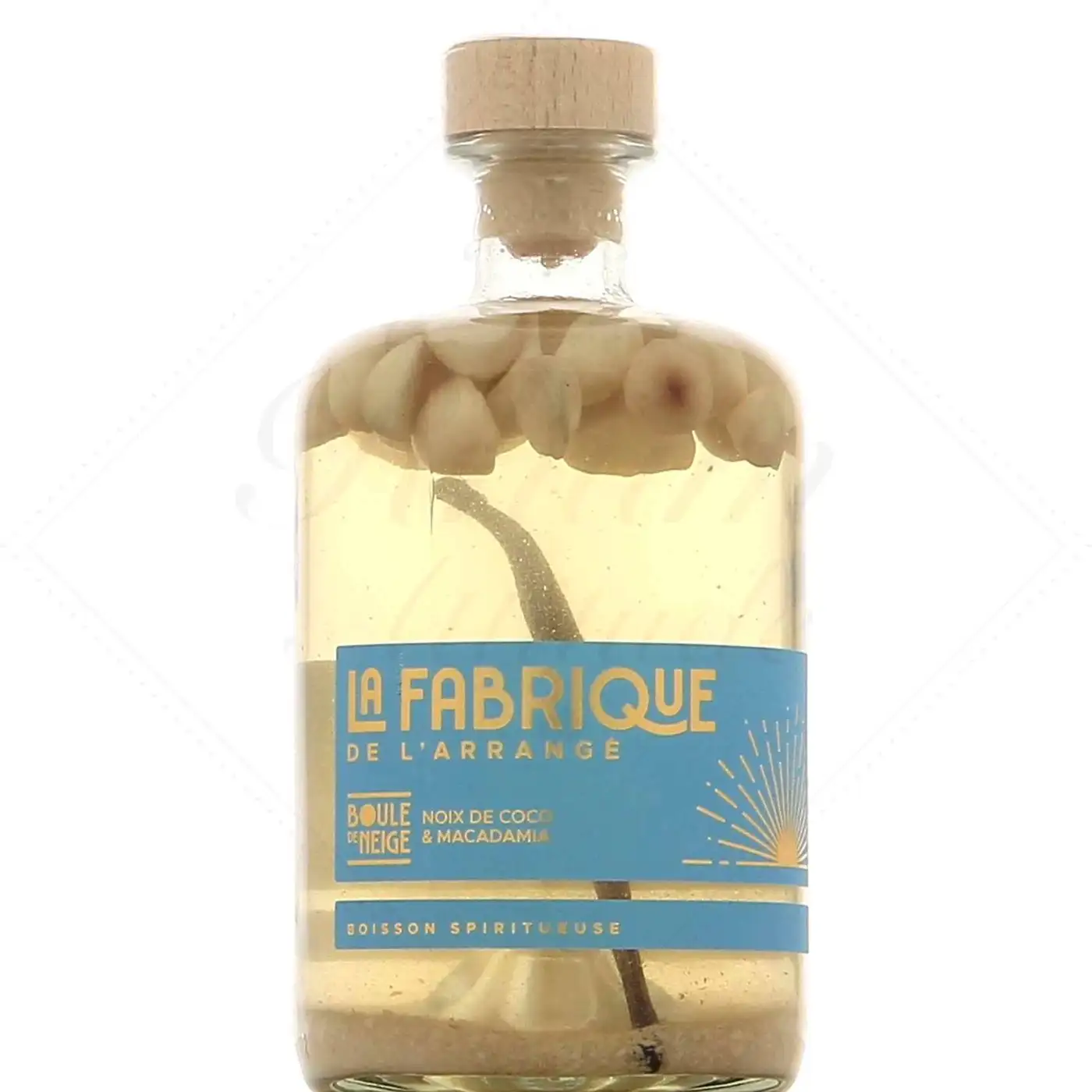 Bottle of Tricoche Spirits La Fabrique de l’Arrangé Boule de Neige Coco Macadamia