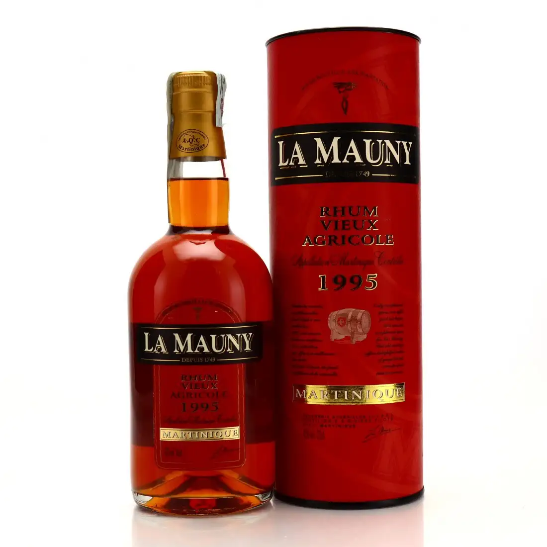 Hochauflösendes Bild von Maison La Mauny 1995 (Red Label)