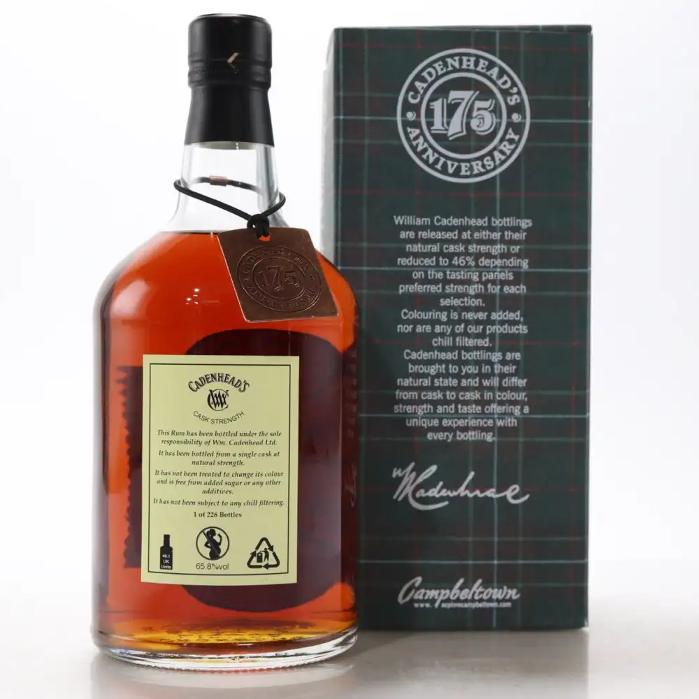 Image haute résolution de Cadenhead‘s Caroni HTR 1998