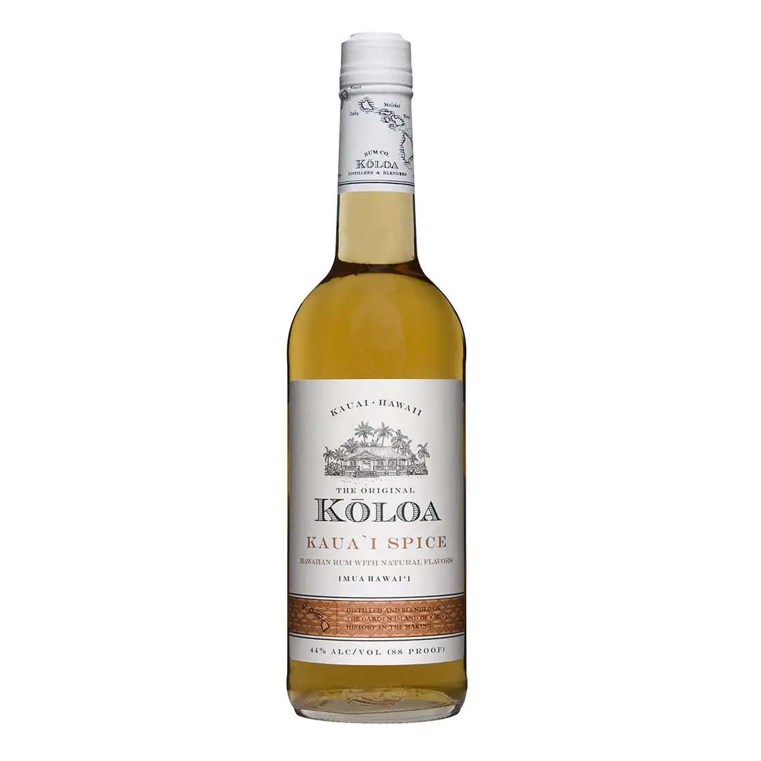 Bottle of Koloa Rum Company Koloa Kaua‘i Spice