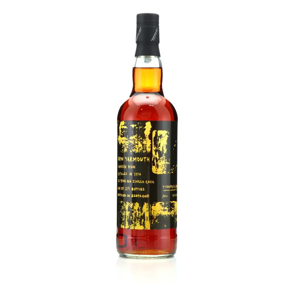 Bottle of Thompson Bros. New Yarmouth Jamaican Rum 1994