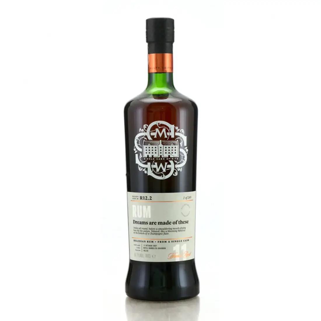 High resolution image of SMWS Travellers R12.2 Dreams are made of these 2007
