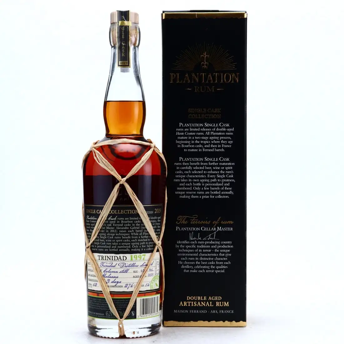 High resolution image of Plantation Single Cask (Pinot Wine & Spirits) 1997