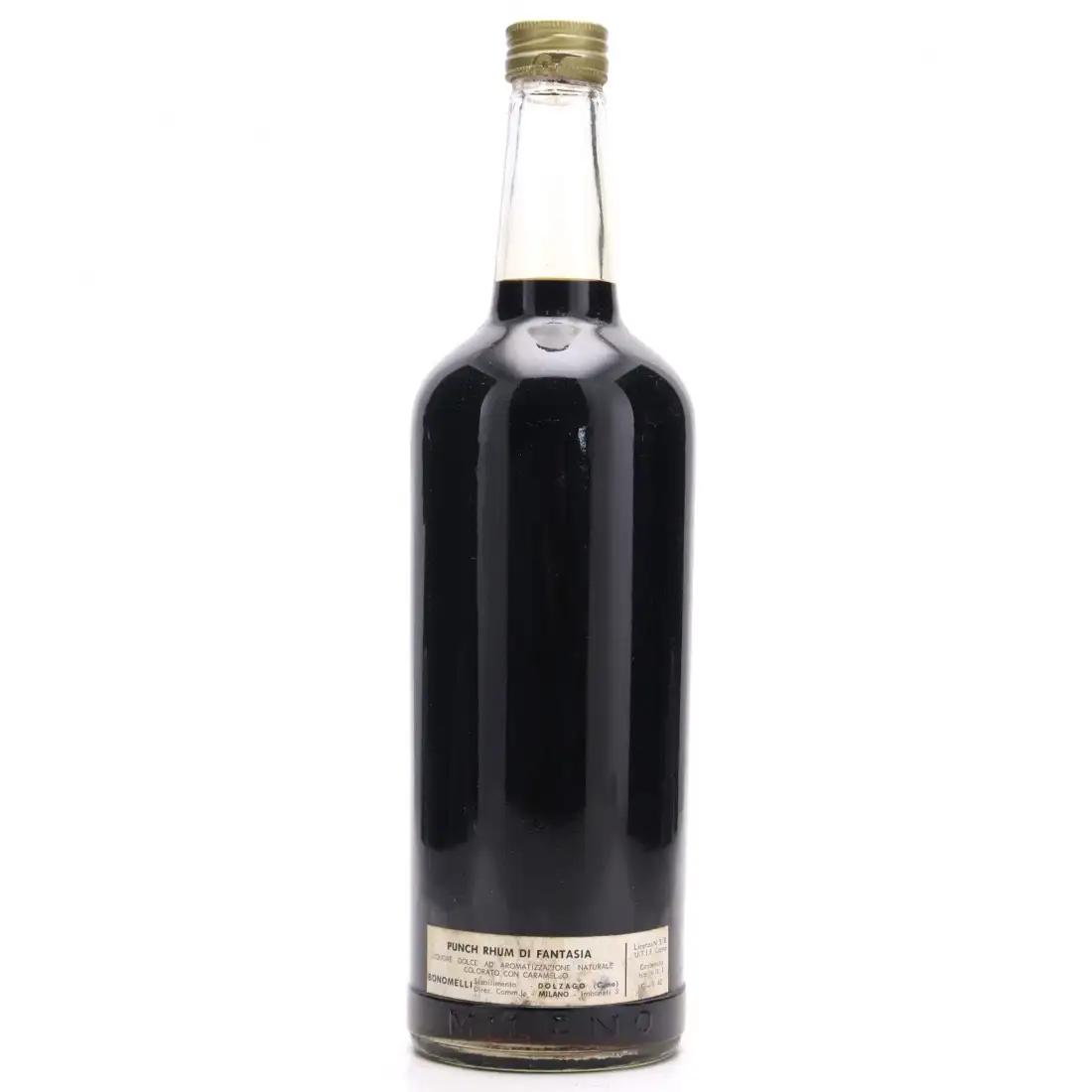 Hochauflösendes Bild von Bonomelli Punch Rhum di Fantasia 1960s