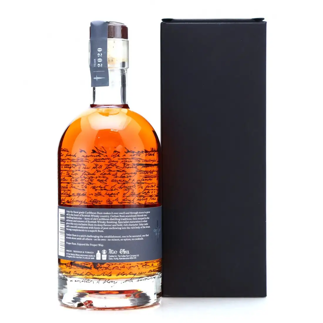 High resolution image of The Outlaw Rum Company ex-Islay Whisky Cask