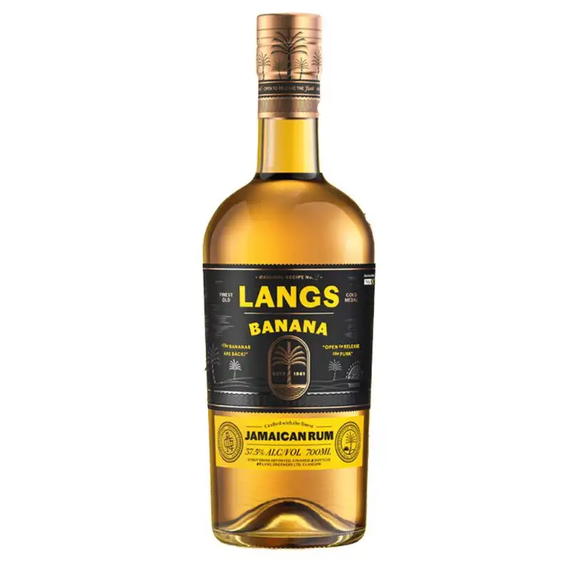 Bottle of Langs Banana