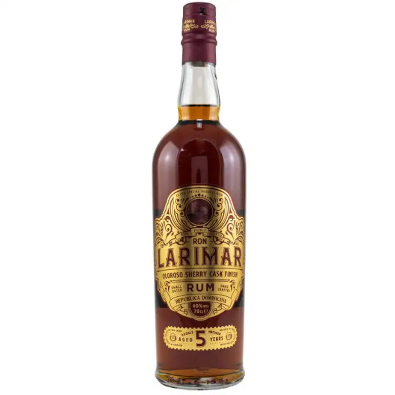 Bottle of Ron Larimar Oloroso Sherry Cask Finish