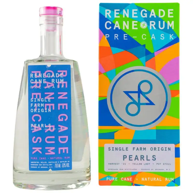 Bottle of Renegade Rhum Blanc Pre-Cask Pearls