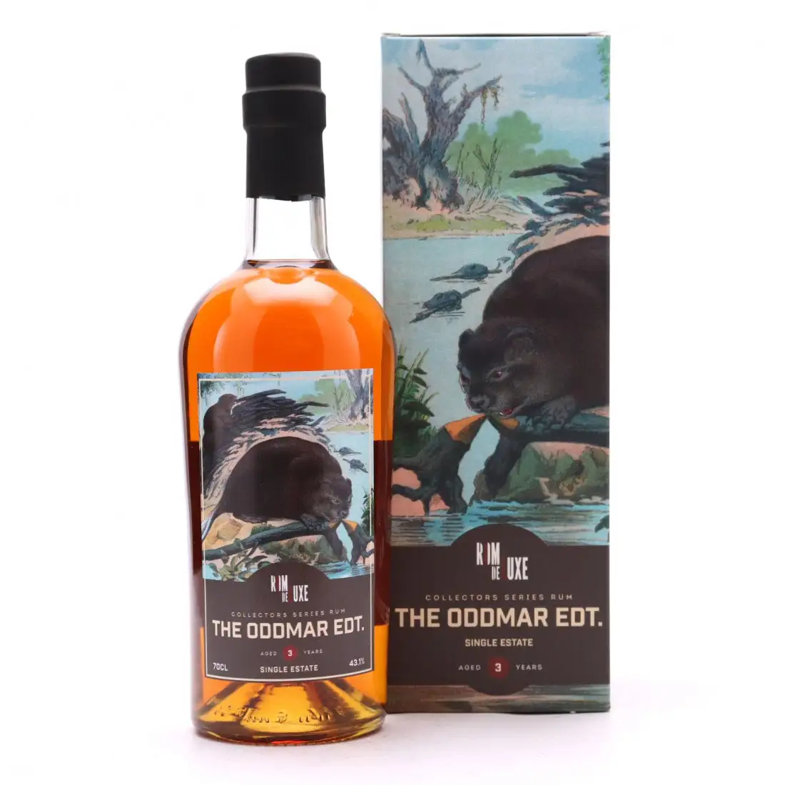 Bottle of Romdeluxe Richland Rum Collectors Series No. 4 The Oddmar Edition