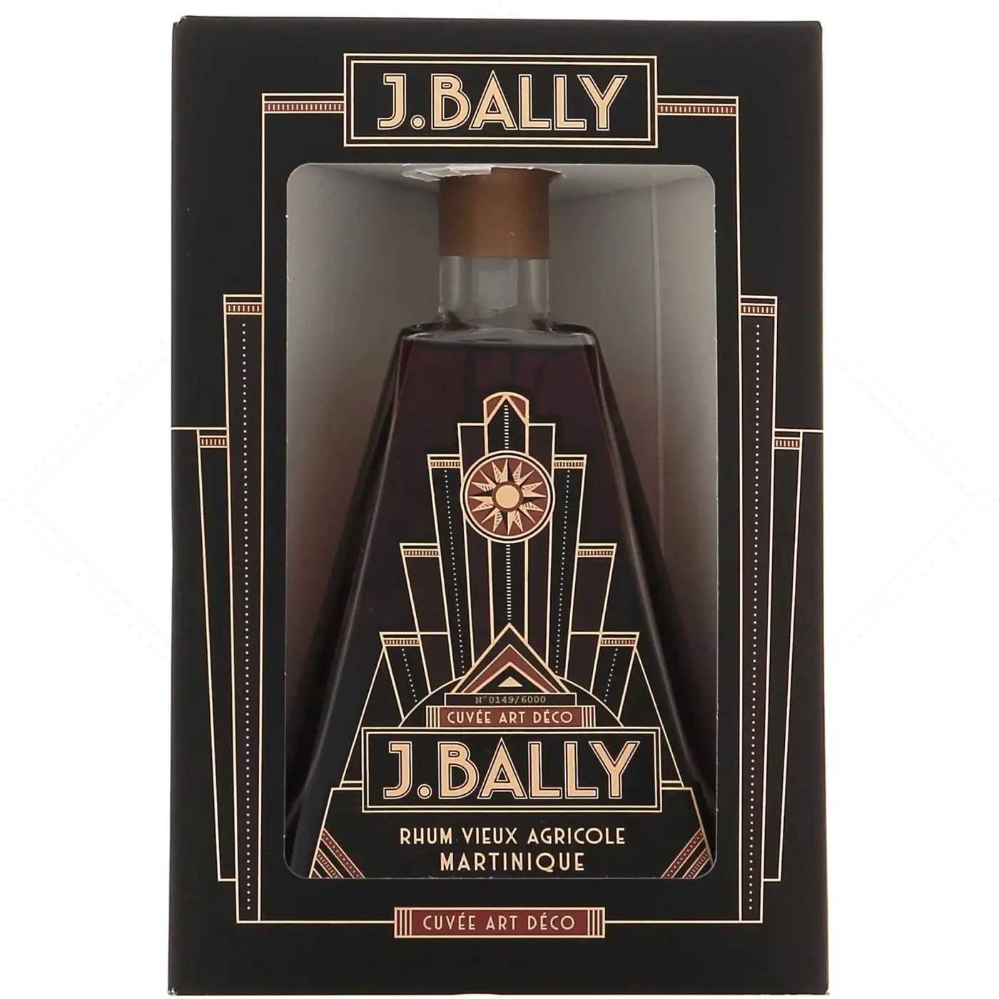 Bottle of Saint James J. Bally Art Déco #2