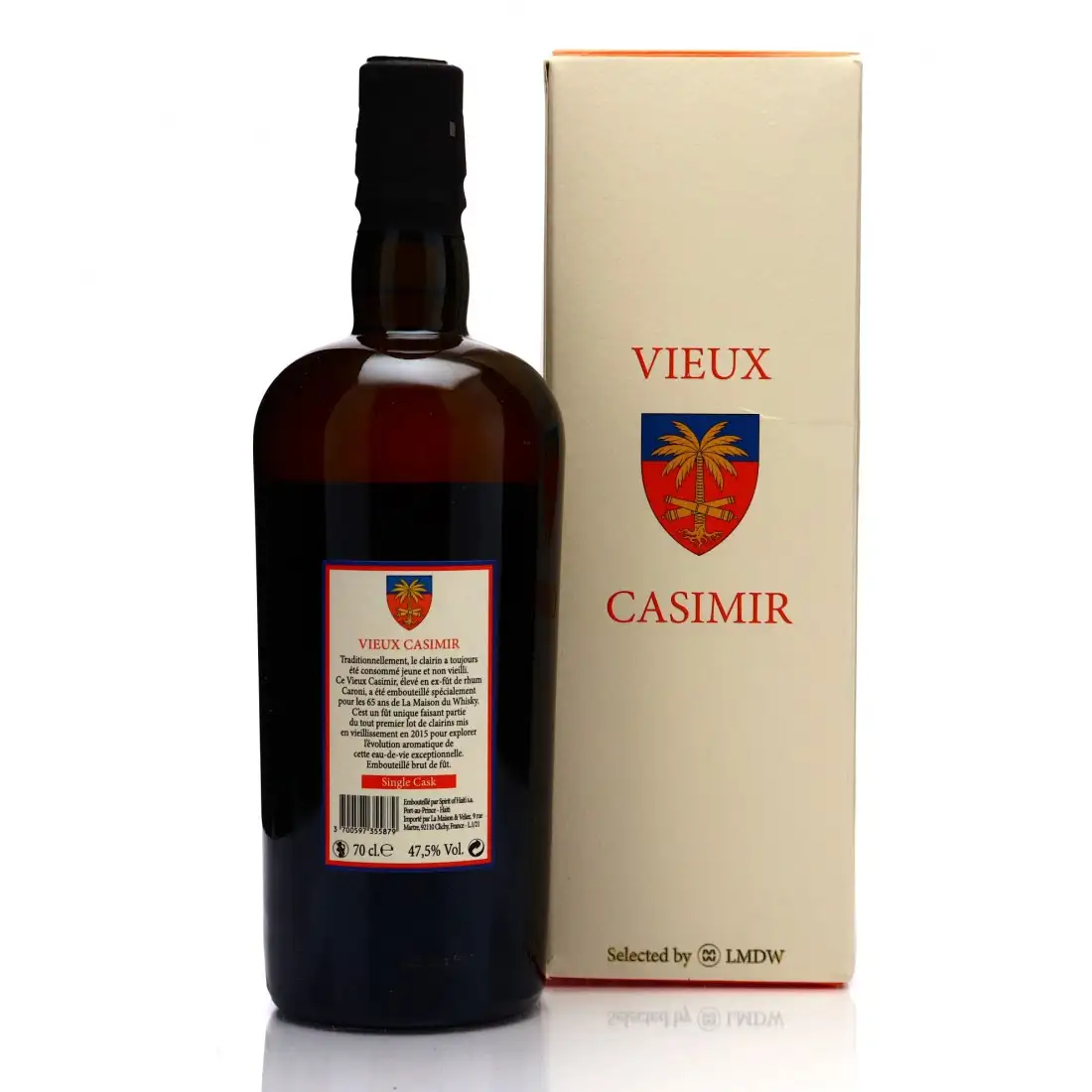 High resolution image of Velier Casimir Clairin Vieux Casimir (LMDW) 2016