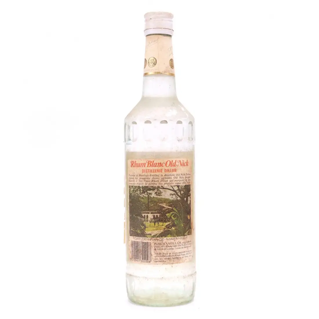 High resolution image of Bardinet Rhum Negrita «Old Nick» Blanc Vintage