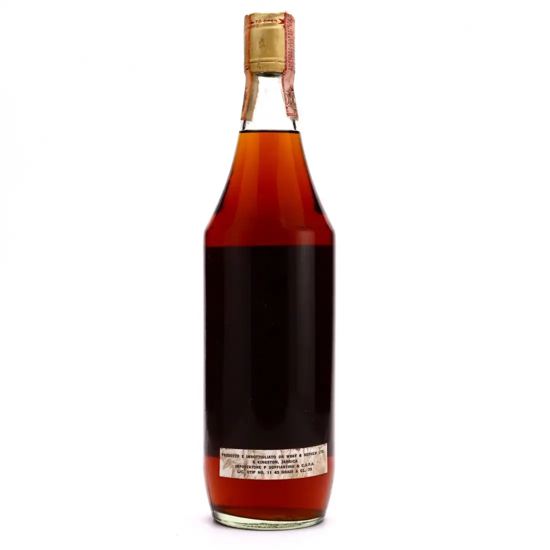 High resolution image of J. Wray & Nephew LTD. Special Reserve Finest Jamaica Rum 1960s