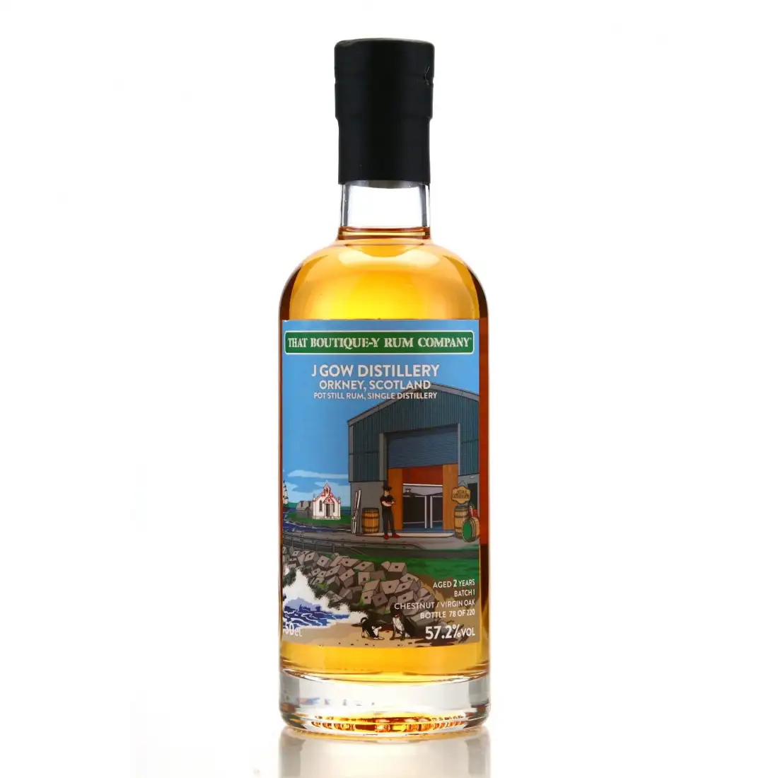 Bottle of TBRC VS Distillers J. Gow Distillery