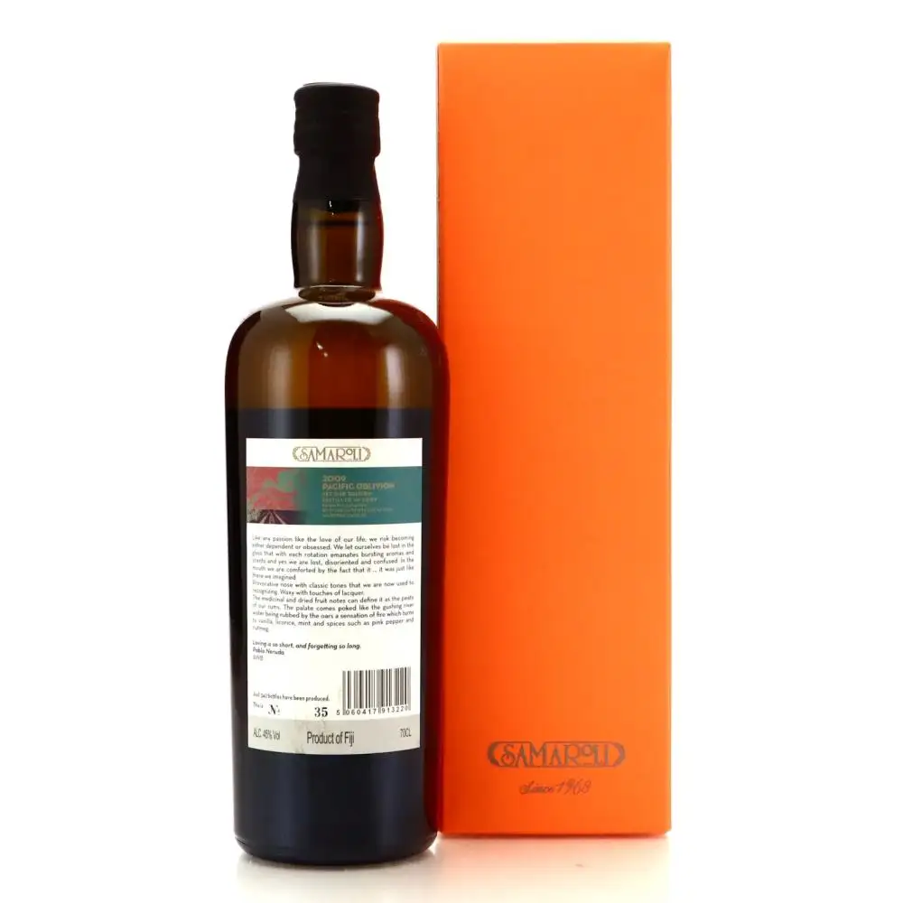 High resolution image of Samaroli South Pacific Pacific Oblivion Rum 2009