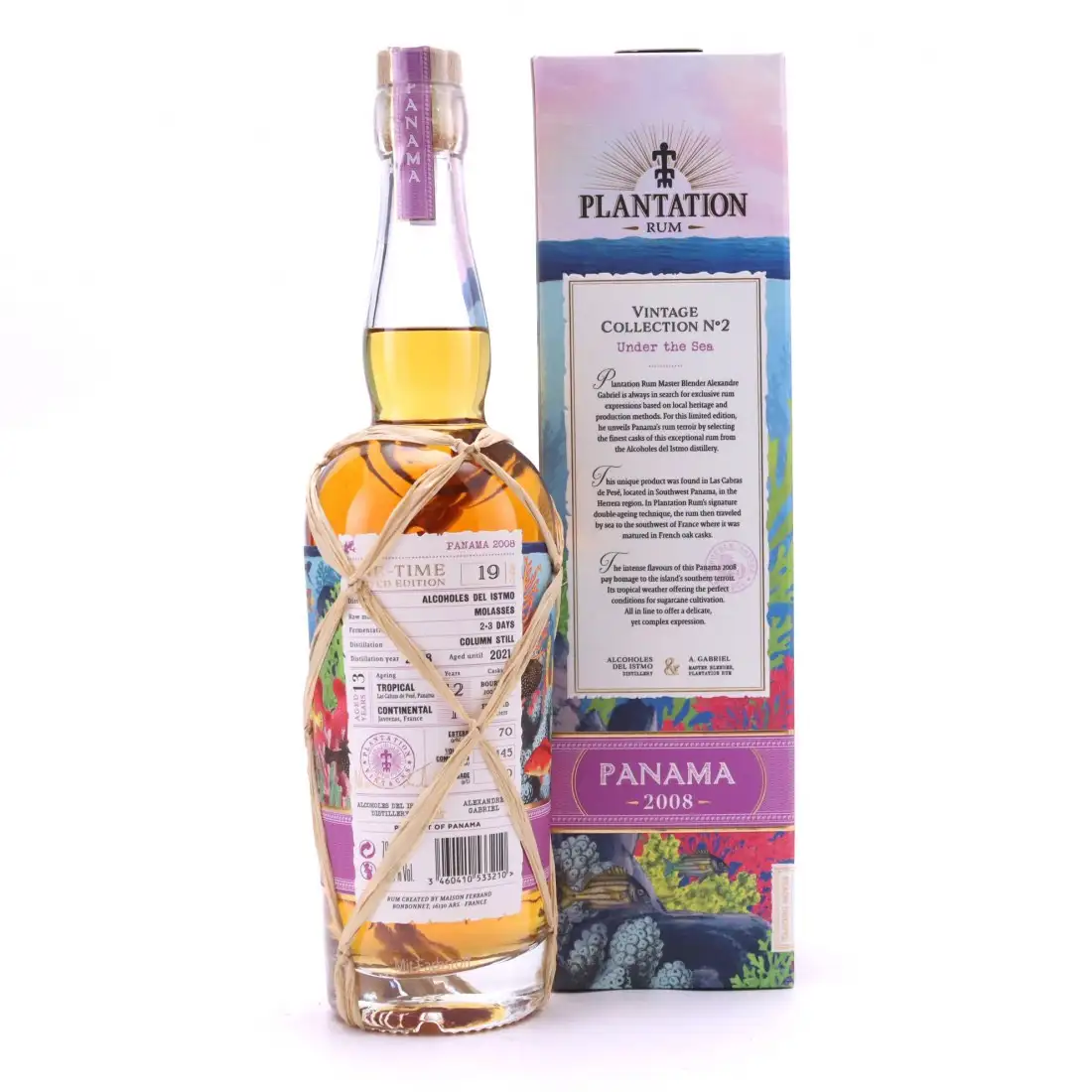 High resolution image of Alcoholes Del Istmo Plantation One-Time Limited Edition 2008