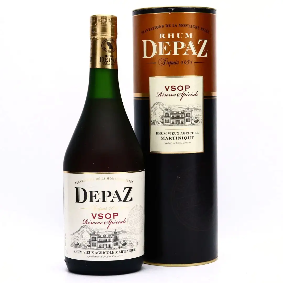 Bottle of Depaz VSOP (Old Edition)