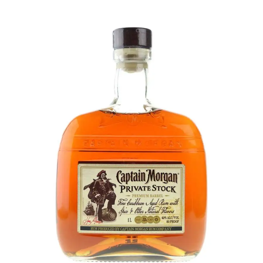 Bottle of Captain Morgan  Captain Morgan Private Stock