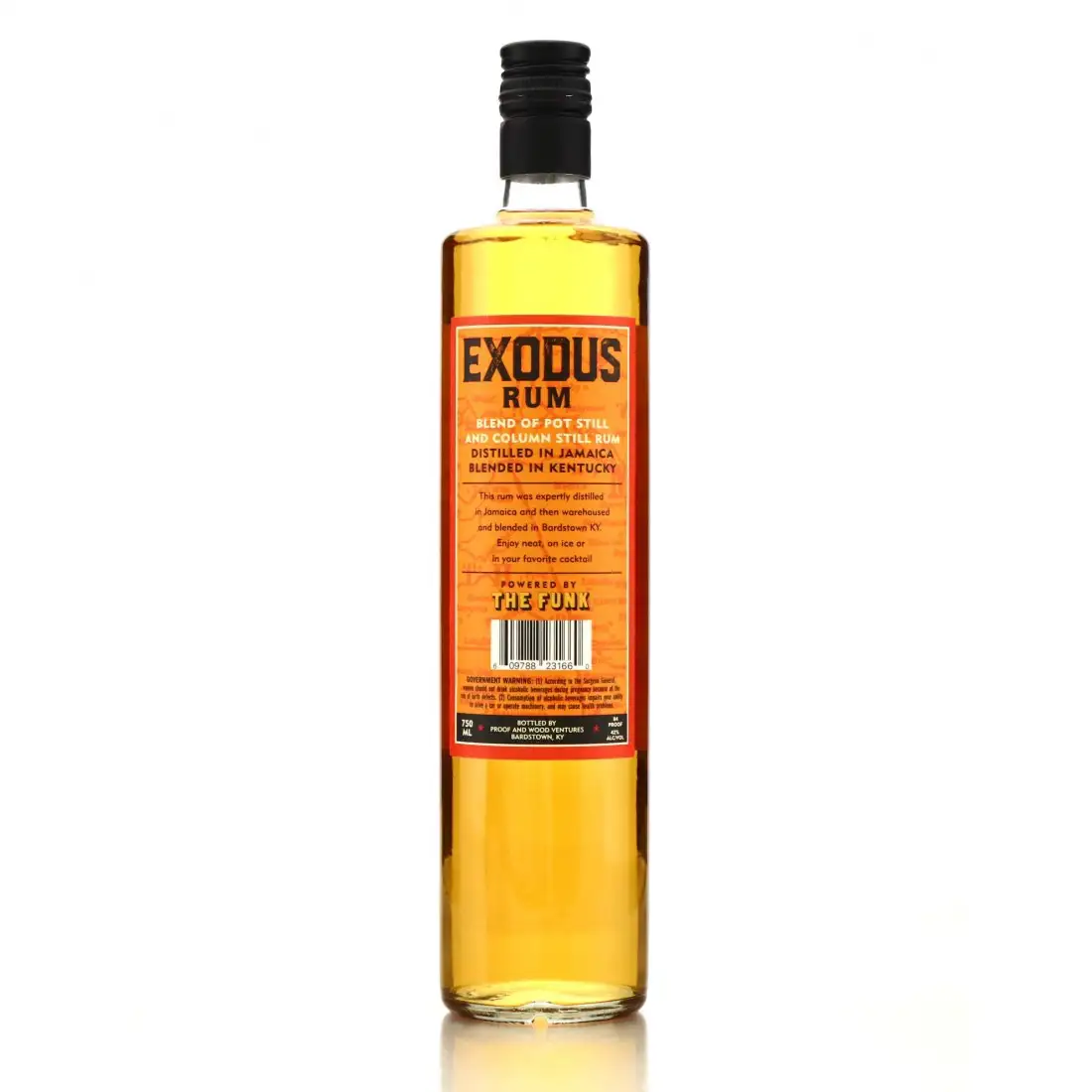 Image haute résolution de Exodus Rum Jamaica Blended Rum