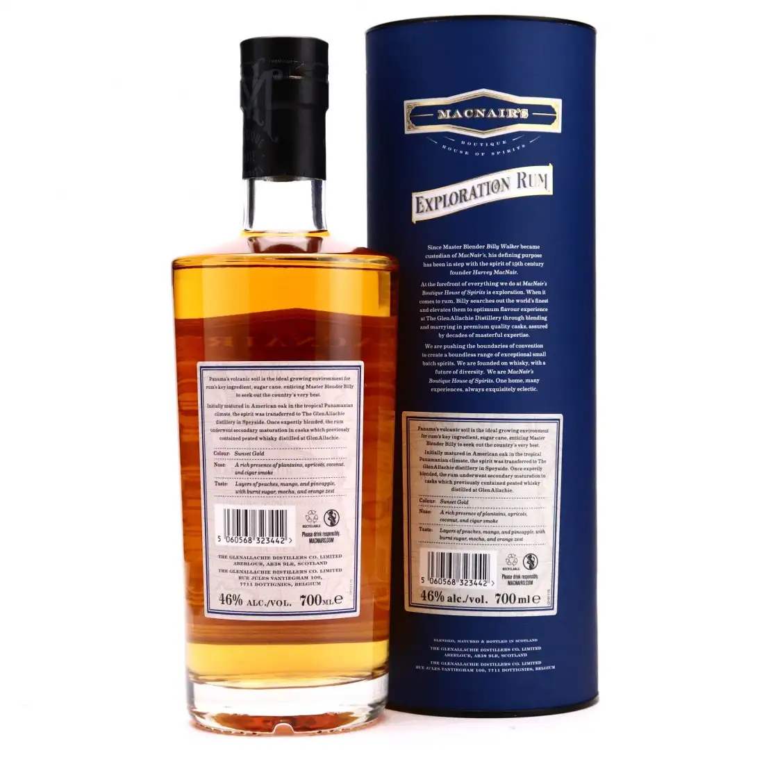 High resolution image of Macnair’s Exploration Rum Panama 2006