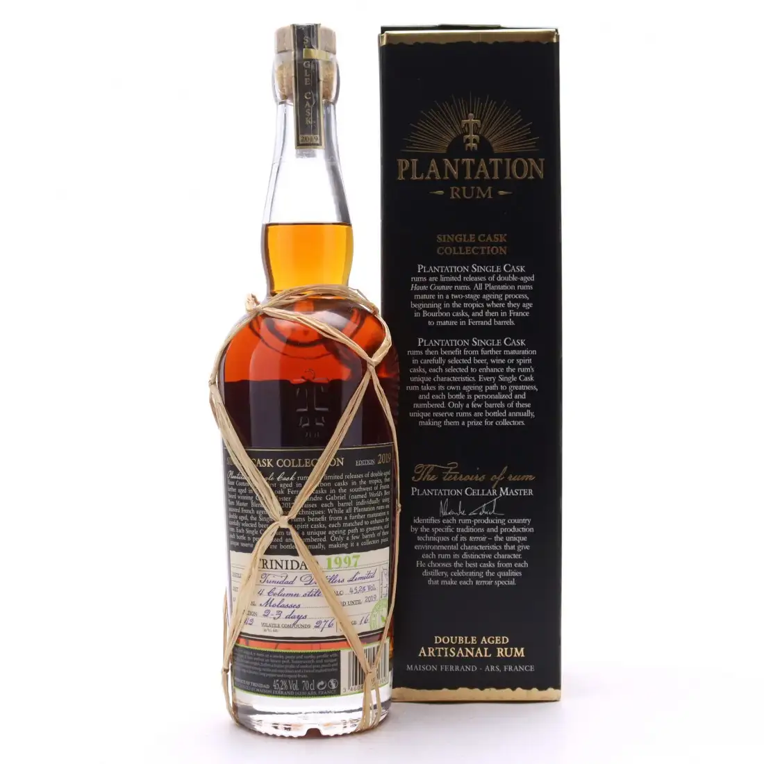 Image haute résolution de Plantation Single Cask (Egyediség, Whiskynet) 1997