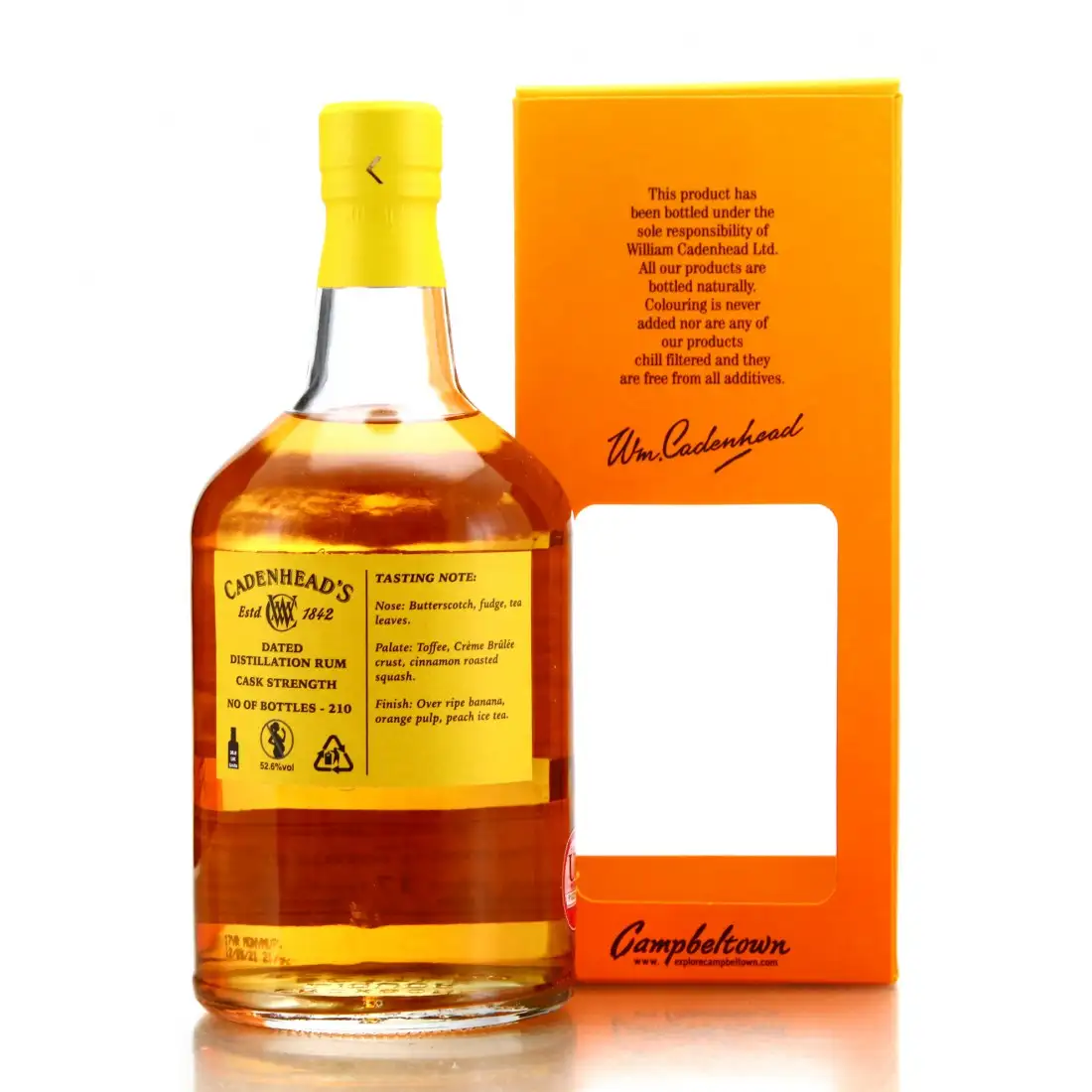 High resolution image of Cadenhead‘s Clarendon 2003