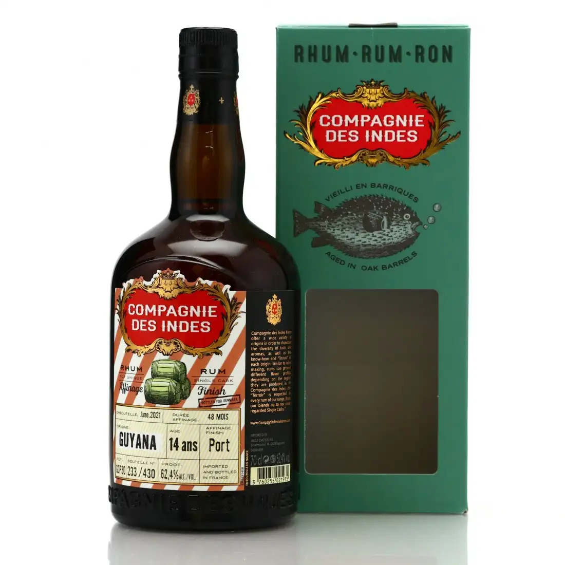 Bottle of CDI Guyana (Bottled for Denmark) 2007