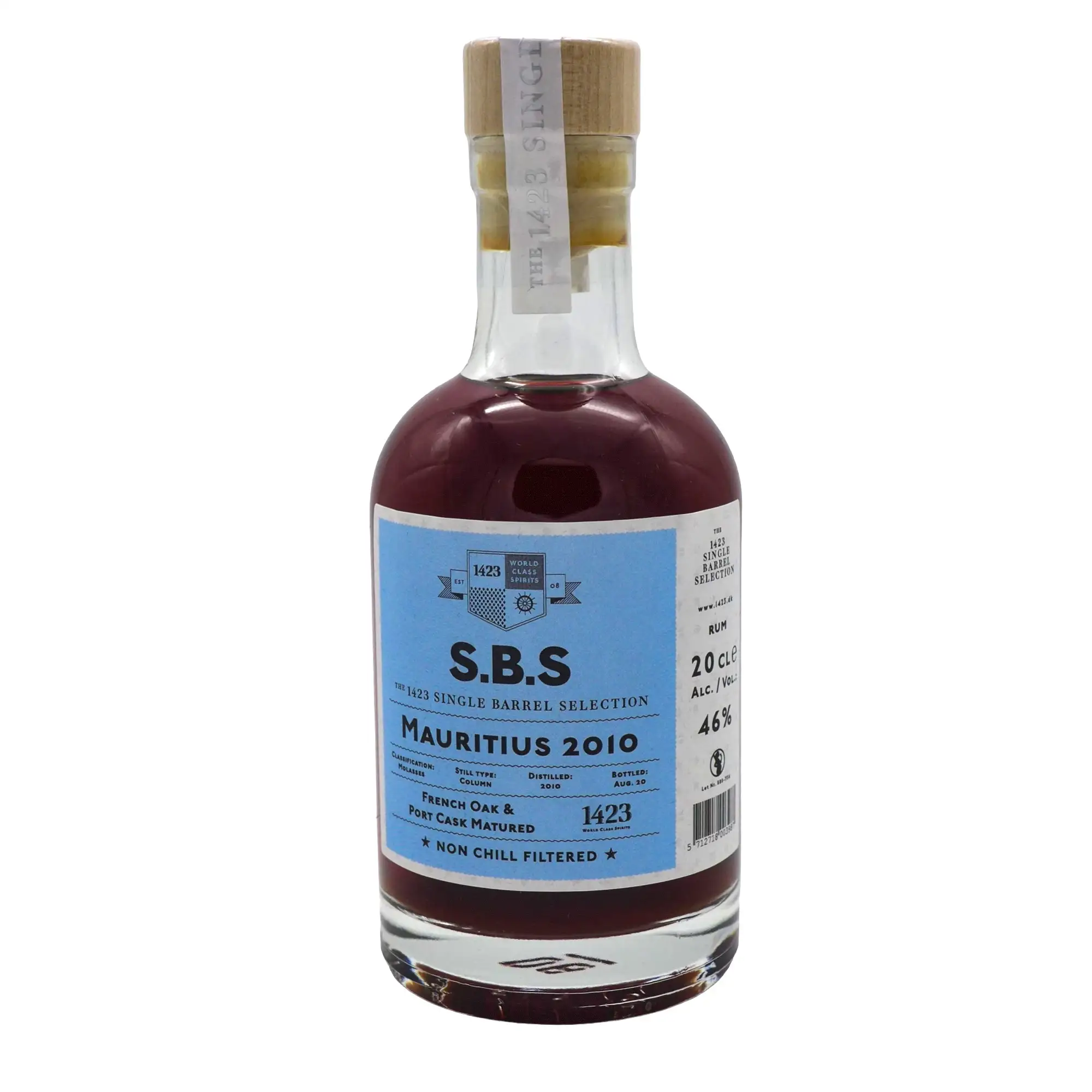 Bottle of Grays S.B.S Mauritius French Oak & Port Cask 2010