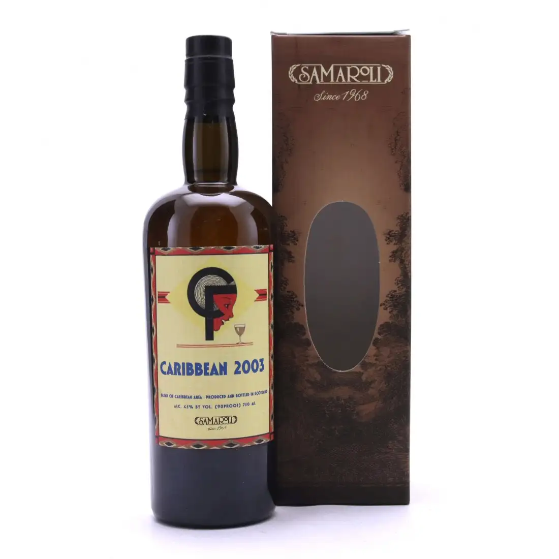 High resolution image of Samaroli Caribbean Rum 2003