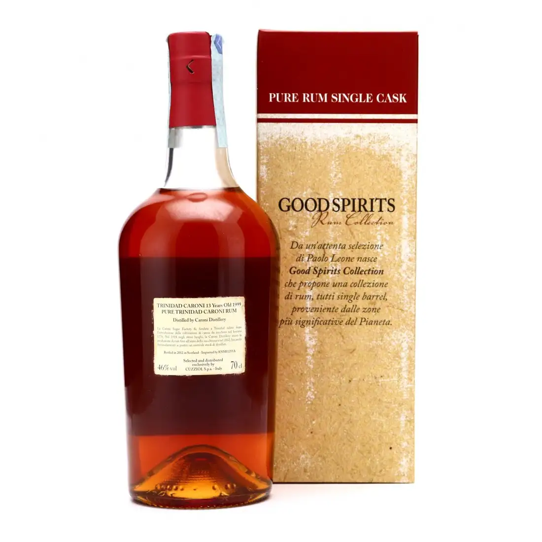 High resolution image of Good Spirits Caroni Pure Rum Single Cask 1999