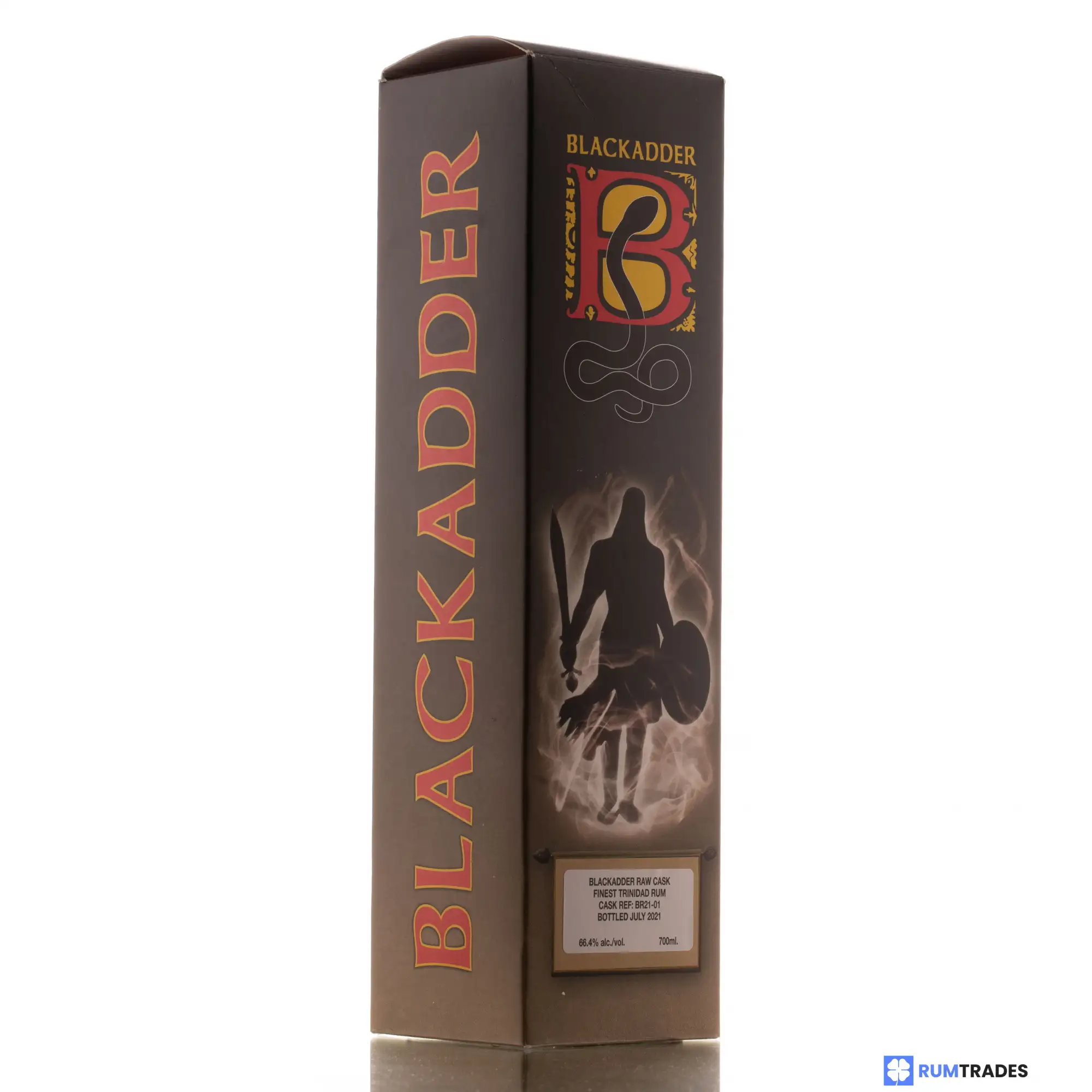 High resolution image of Blackadder Ten Cane Raw Cask Rum 2010