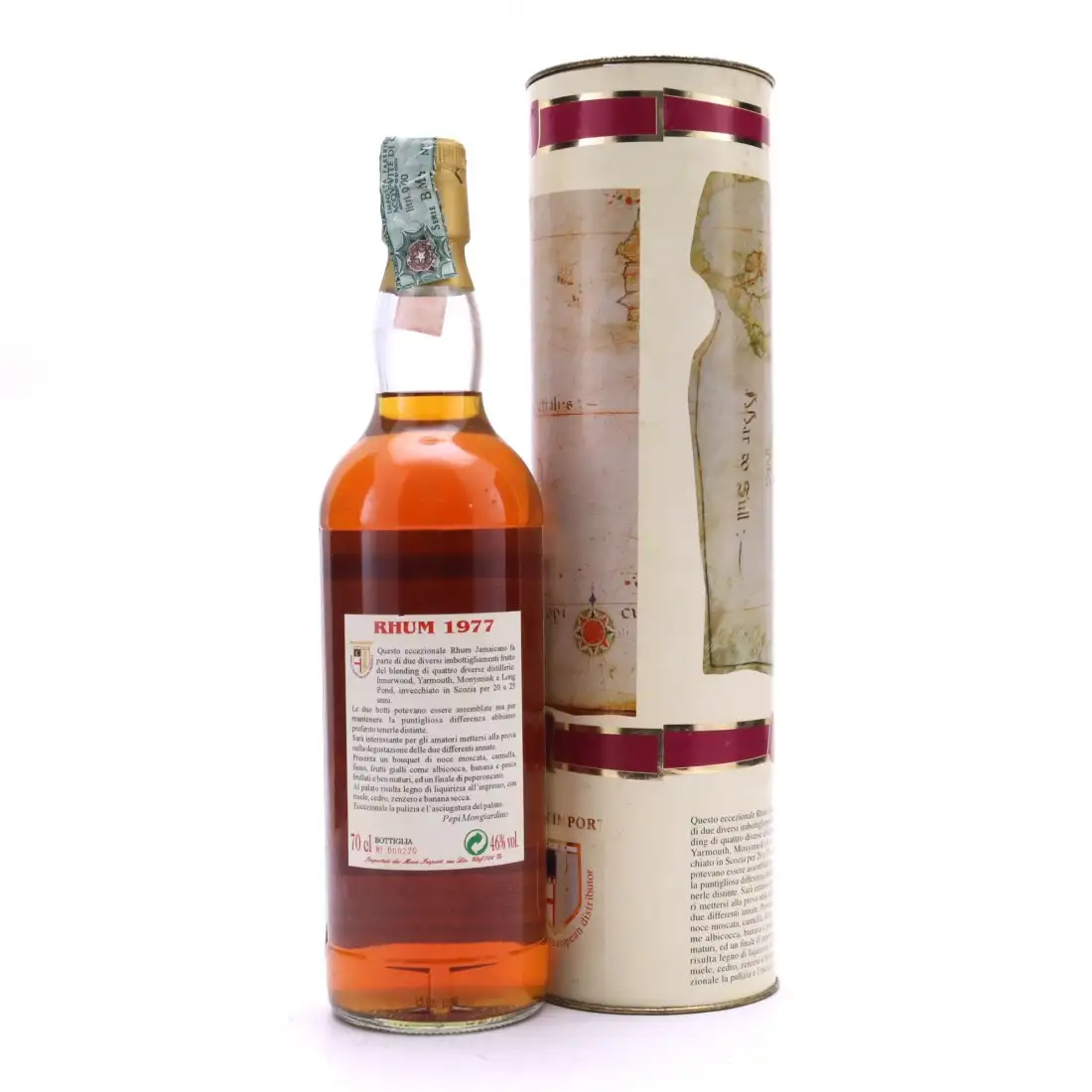 High resolution image of Moon Import Rhum Agricol Pot Still 1977