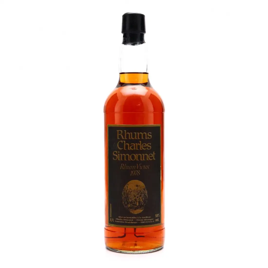 Bottle of Grosse Montagne Rhums Charles Simonnet Rhum Vieux 1978