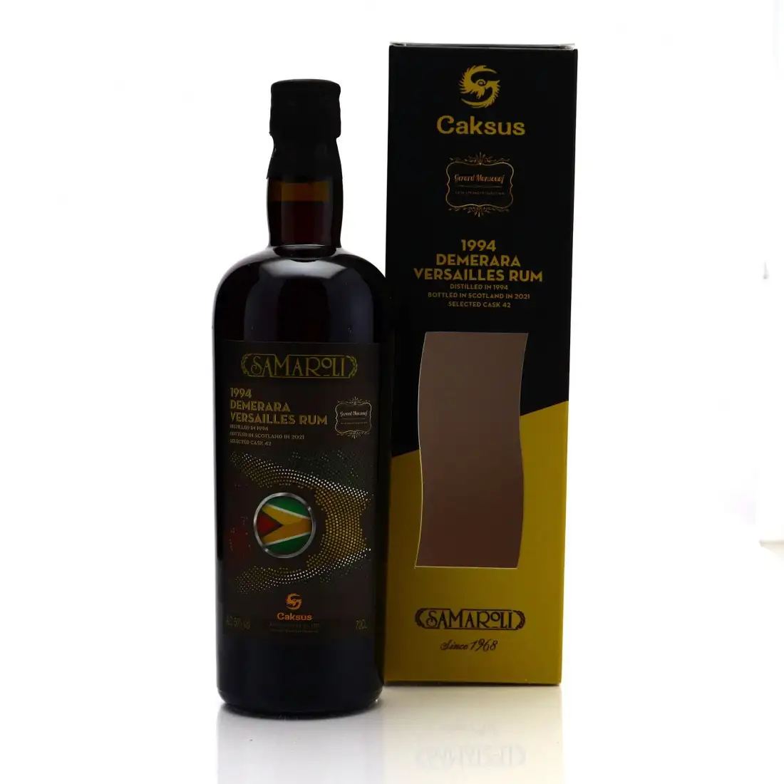 Bottle of Samaroli Enmore (Versailles) Caksus REV 1994