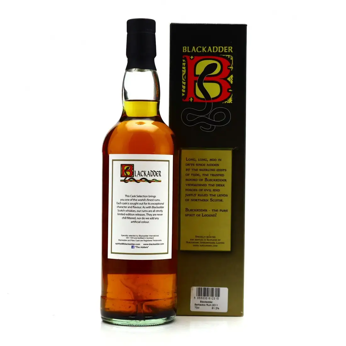 High resolution image of Blackadder Foursquare Finest Barbados Foursquare Rum 2011