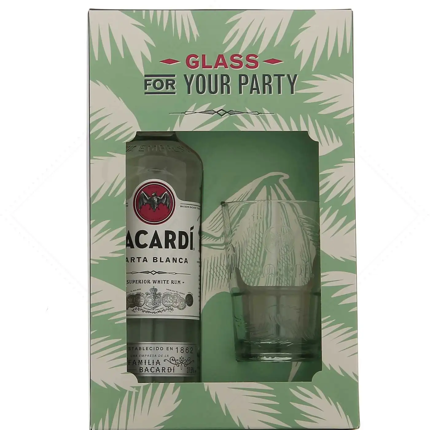 Bottle of Bacardi Carta Blanca