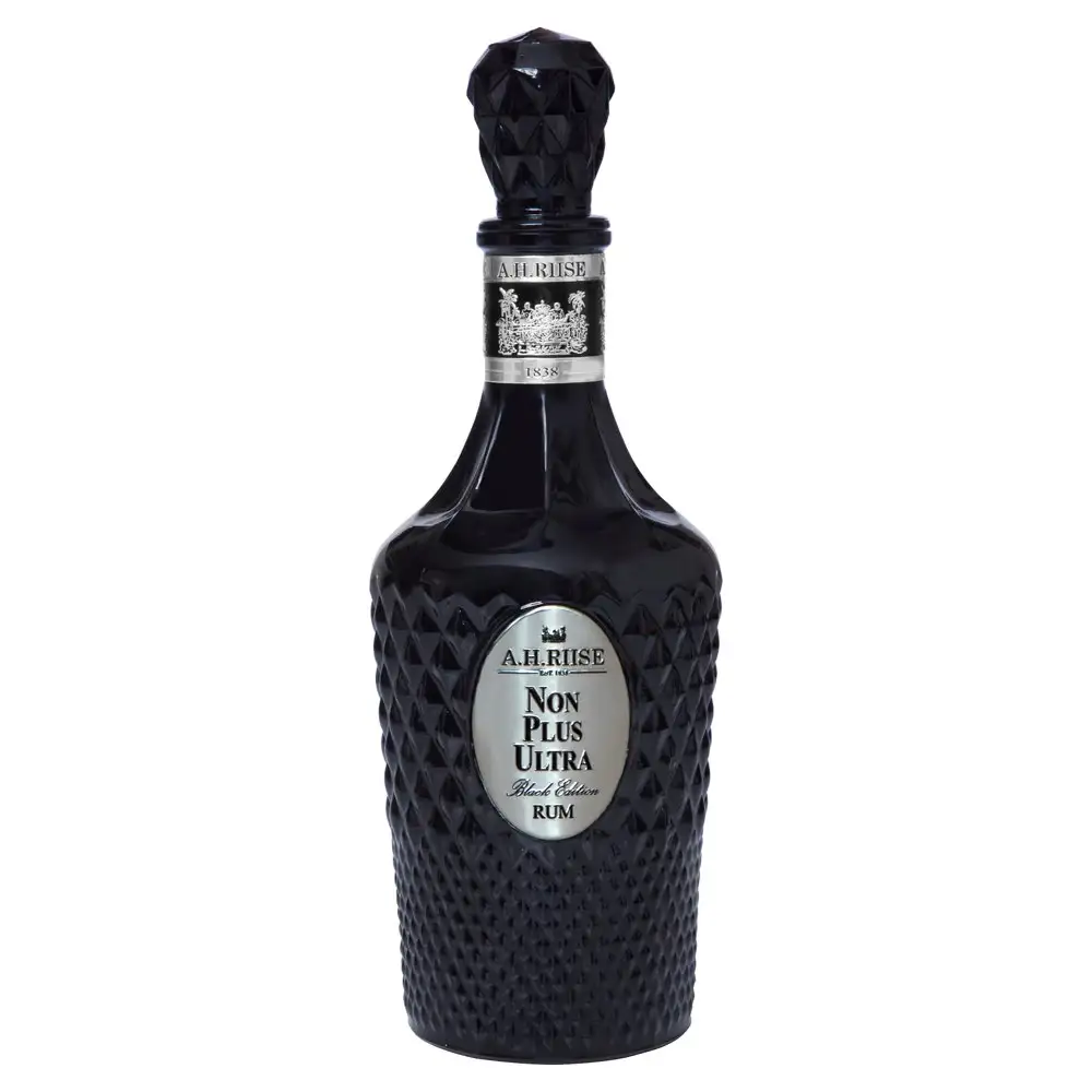 Bottle of A.H. Riise Non Plus Ultra Black Edition Rum