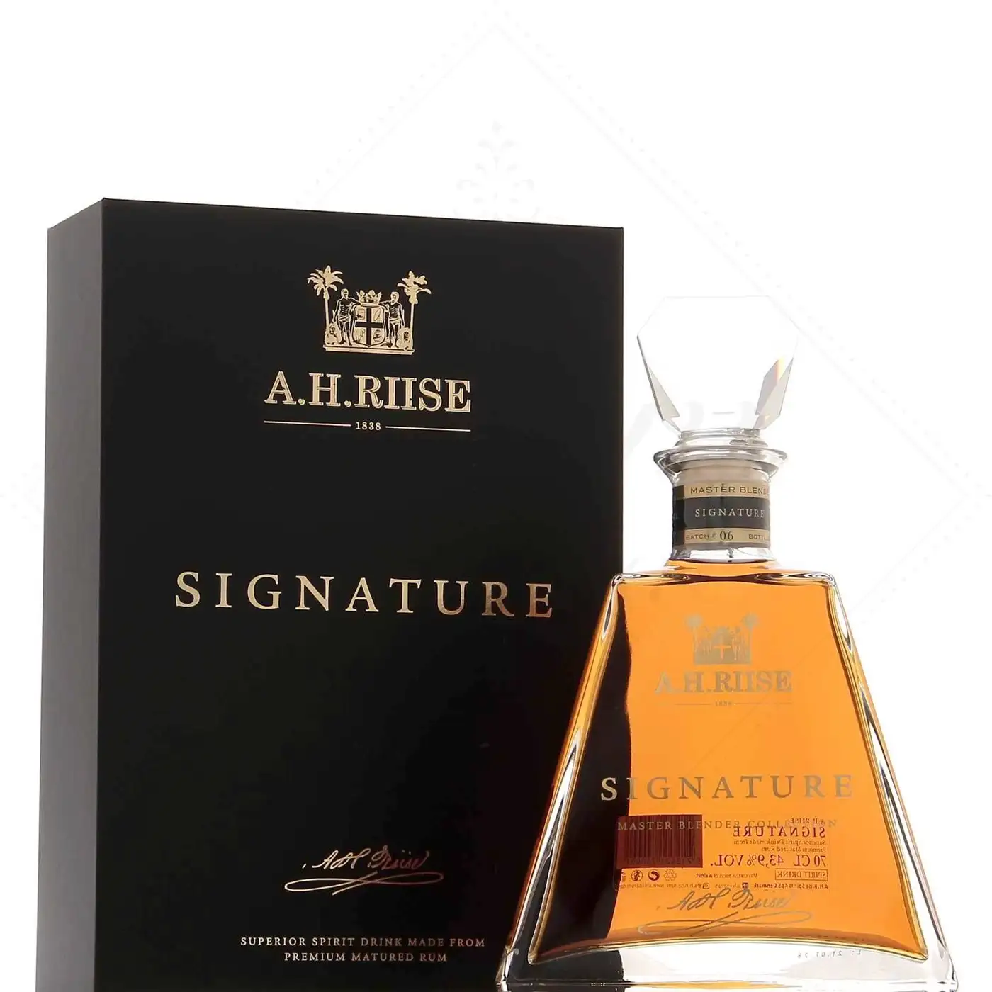 Bottle of A.H. Riise Signature