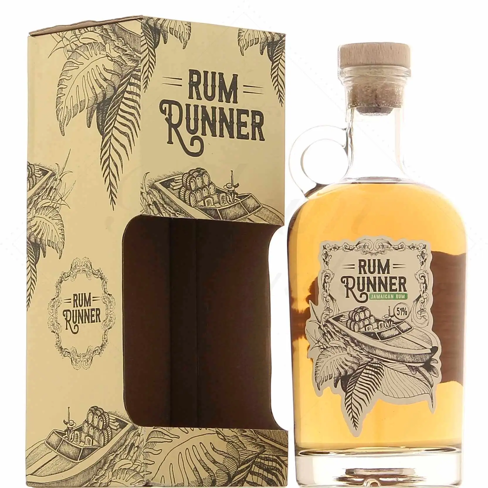 Bottle of Rum Runner Jamaican Rum