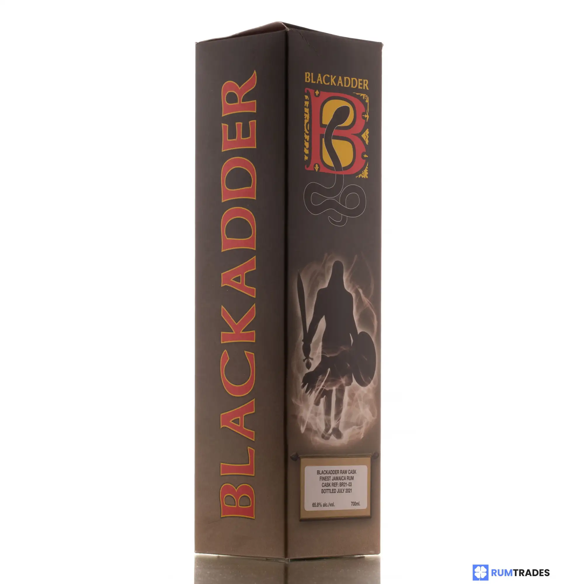 High resolution image of Blackadder Clarendon Raw Cask Rum Jamaica Rum MMV 2007