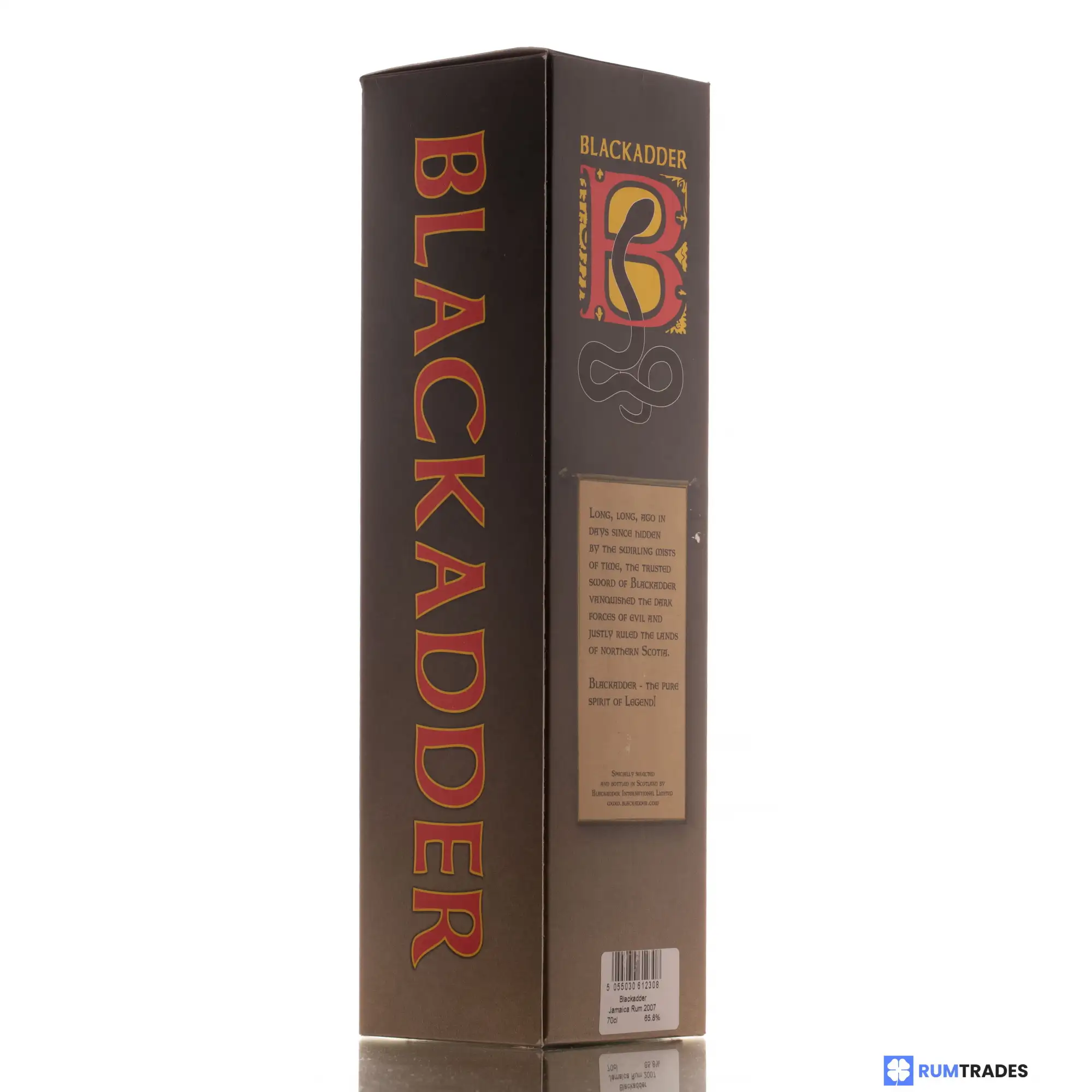 High resolution image of Blackadder Clarendon Raw Cask Rum Jamaica Rum MMV 2007