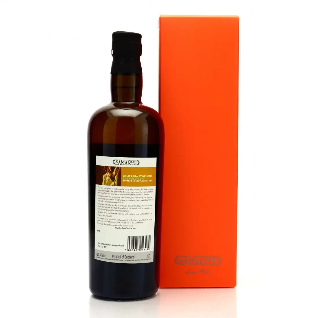 High resolution image of Samaroli DDL Demerara Symphony (Edition 2021)