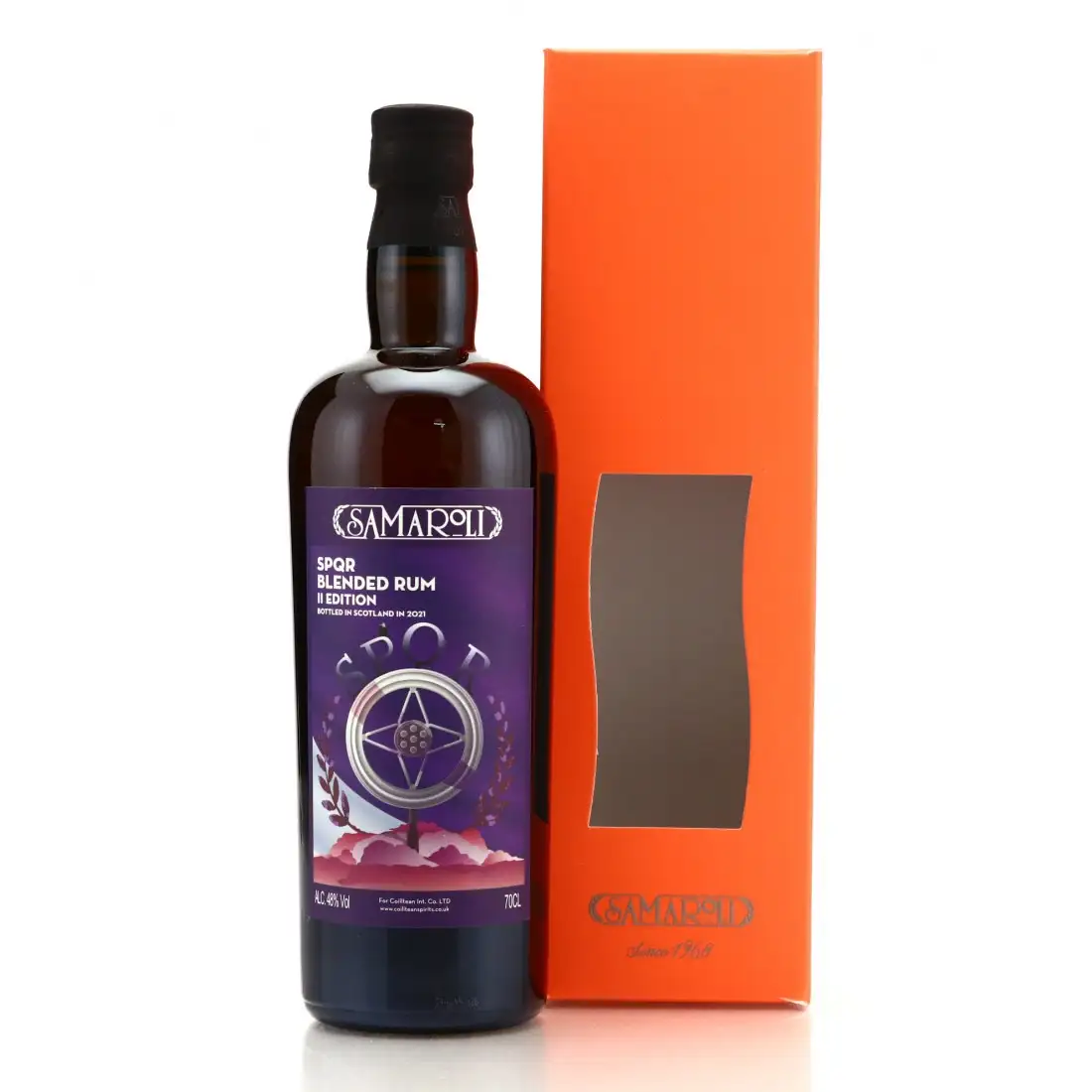 Bottle of Samaroli Blended Rum SPQR II (Edition 2021)