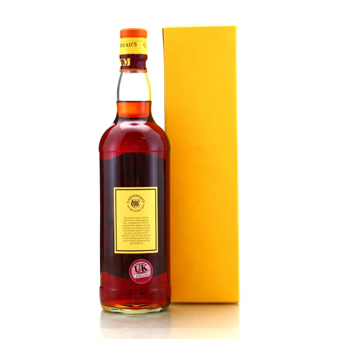 Image haute résolution de Cadenhead‘s Green Label Demerara Rum 1998