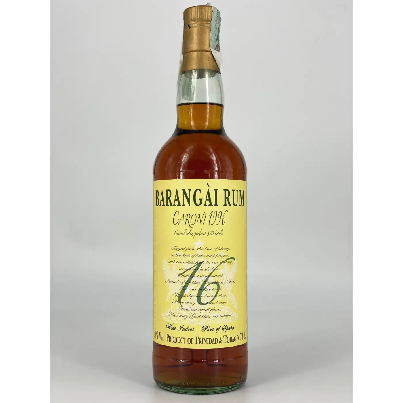 Bottle of Pellegrini Caroni Barangài Providence 1996