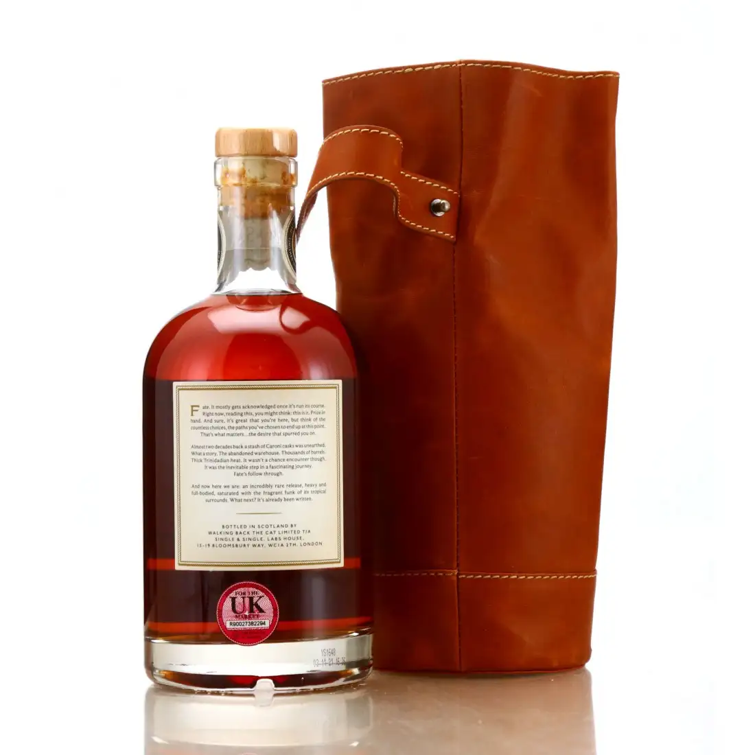 Image haute résolution de Single &amp; Single Rum Caroni 1997