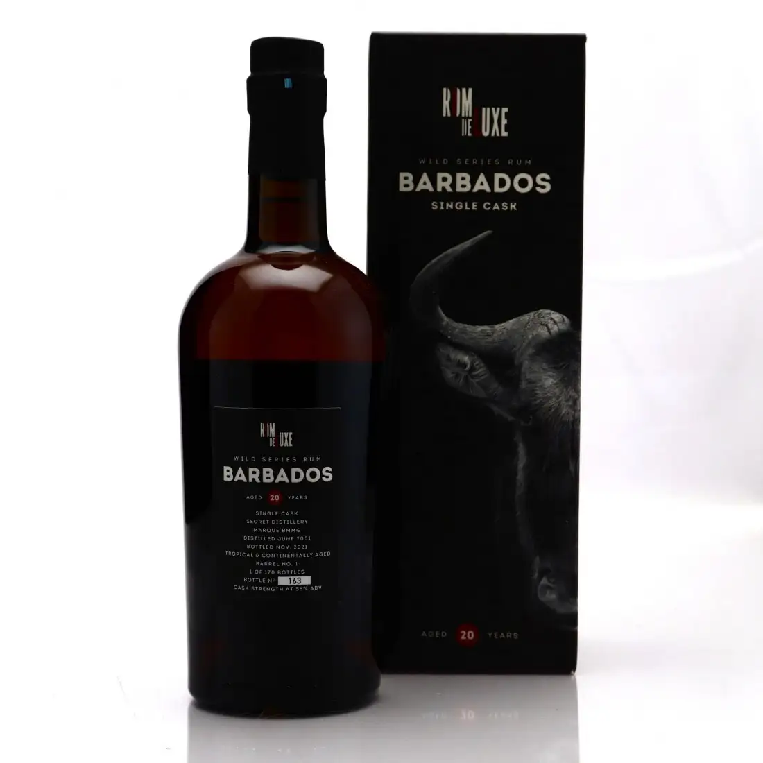 Image haute résolution de Romdeluxe Mount Gay Wild Series Rum Barbados No. 22 (Unicorn Set Vol 1) BMMG 2001