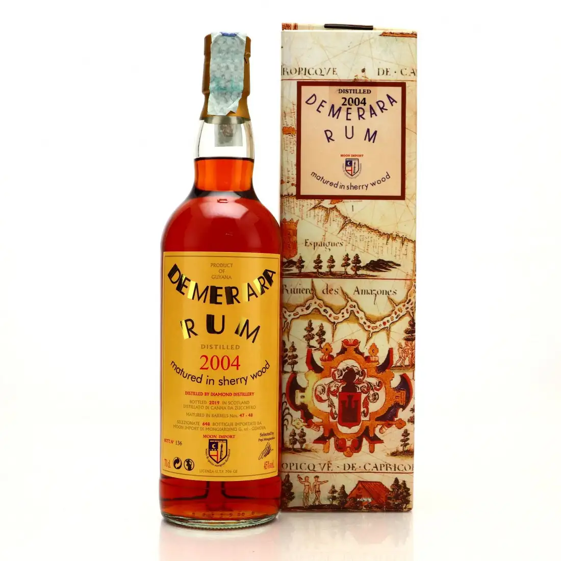 High resolution image of Moon Import Diamond Demerara 2004